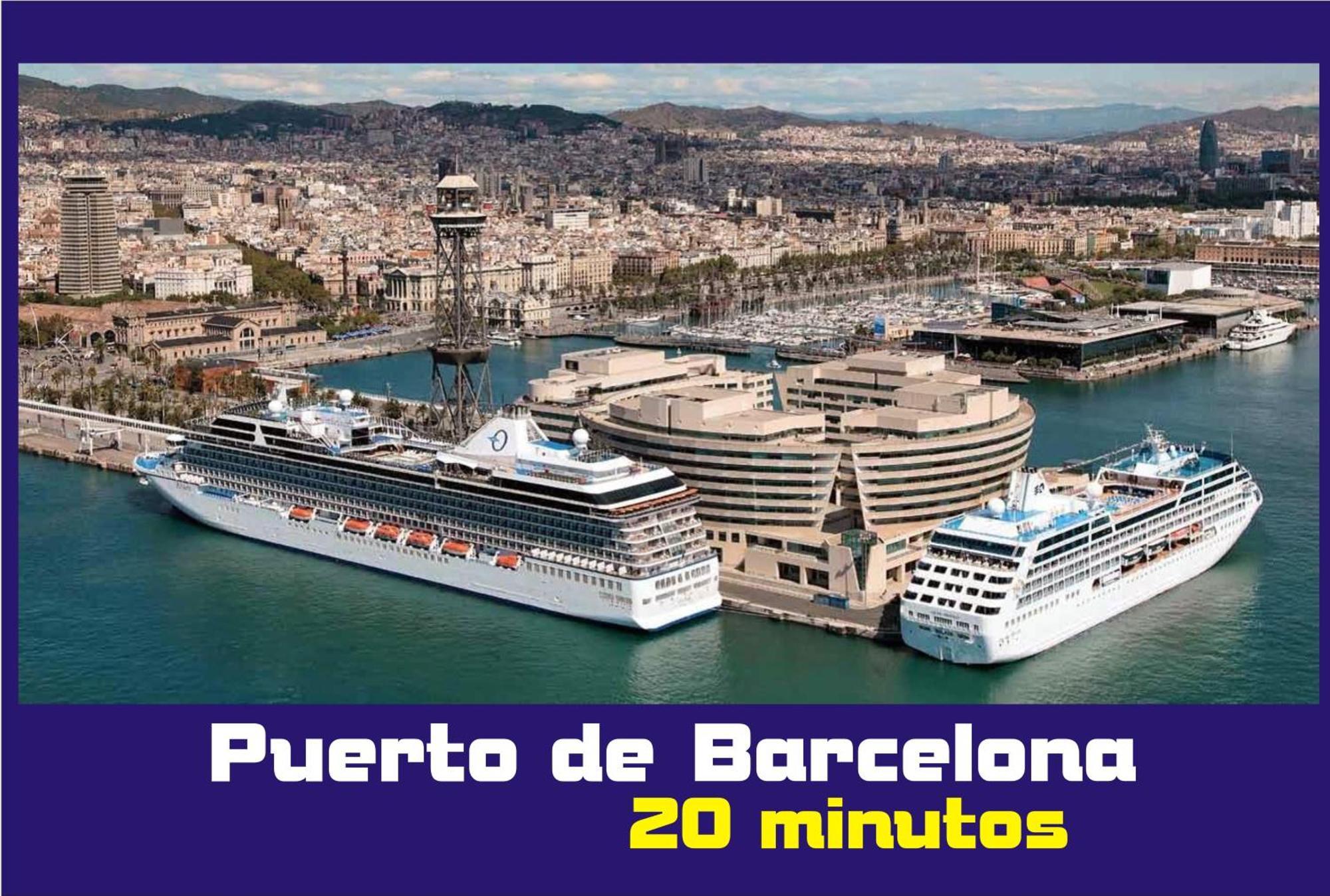 维拉德塞斯Atico Terraza, Airport-Bcn, Puerto-Cruceros公寓式酒店 外观 照片