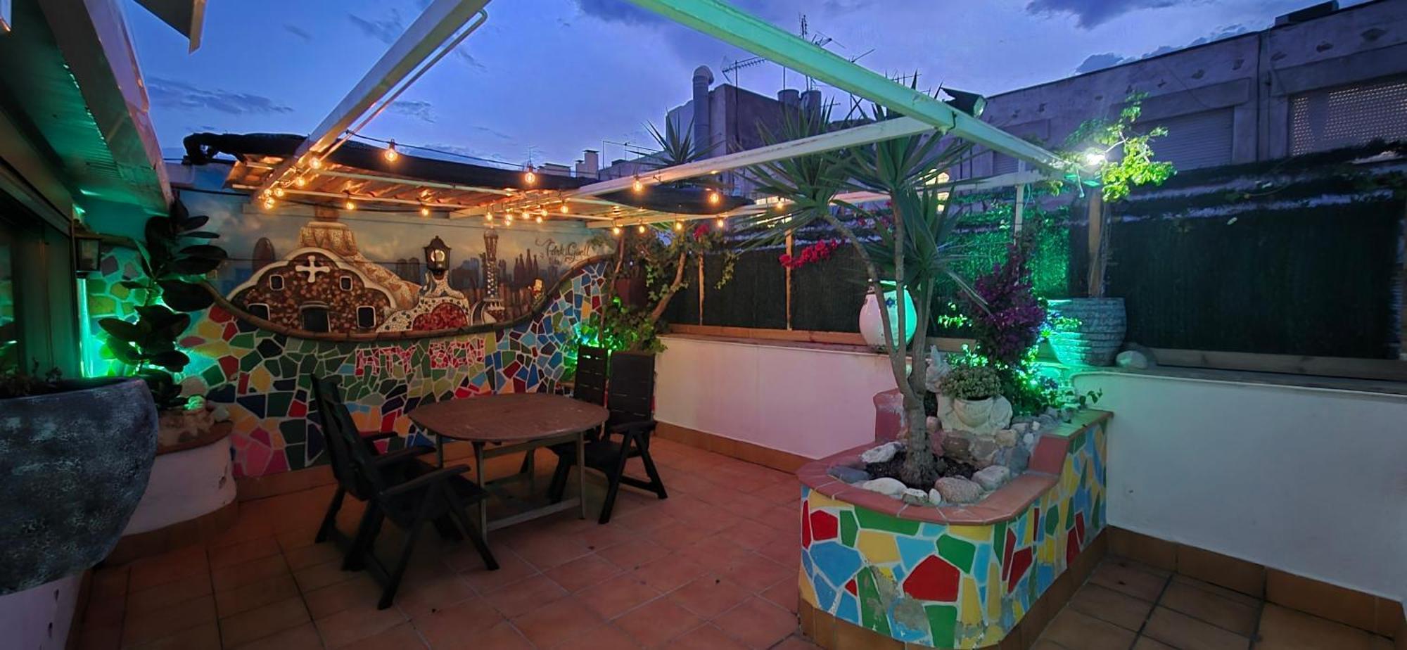 维拉德塞斯Atico Terraza, Airport-Bcn, Puerto-Cruceros公寓式酒店 外观 照片